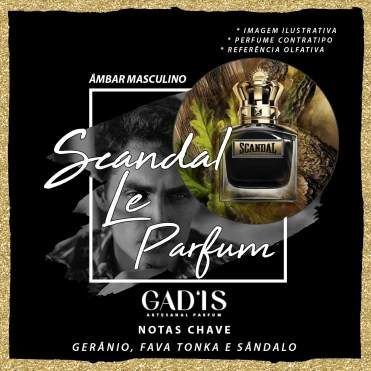 Perfume Similar Gadis 1128 Inspirado em Scandal Pour Homme Le Parfum Contratipo